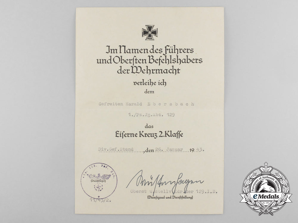 a_fine_group_of_award_documents&_obituary_of_fallen_panzerjäger_harald_ebersbach_d_8077_1_1