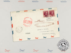 An Unopened Historic Graf Zeppelin “Around The World Tour” Airmail Envelope