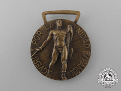 An Italian Medal For The Spanish Volunteers Of The Spanish Civil War
