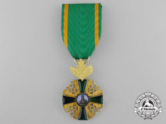 A Baden Order Of The Lion Of Zahringen In Gold; Knight 1St Class With Oak Leaves