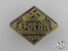 A 1933 Gotha Braune Messe (Jewish Boycott Fair) Badge