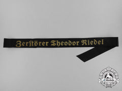 A Full Length Destroyer Z6 Theordor Riedel Cap Tally