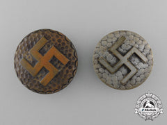 A Lot Of Two Nsdap Supporter Badges