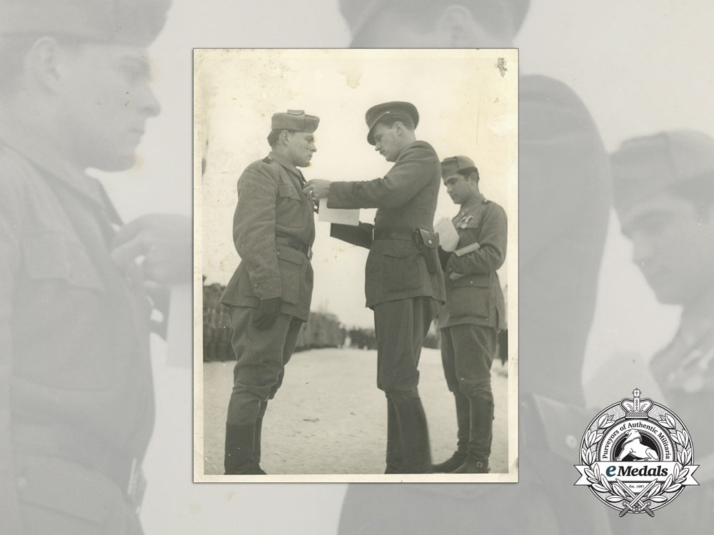a_fine_second_war_croatian_photo_of_an_ptb_officer_receiving_the_award_d_8342
