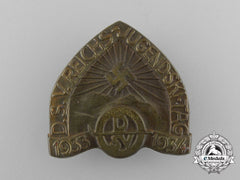 A 1933/34 German Reichs Youth Ski Day Badge By Deschler & Sohn