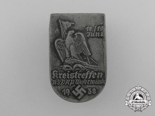 a1938_nsdap_westermünde_district_council_day_badge_by_albert_ihne_d_8456