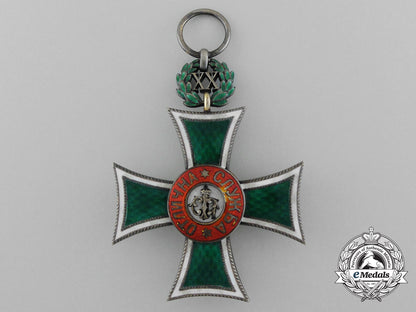 a_bulgarian_long_service_cross_for_twenty_years'_service;(1889-1918)_d_8466