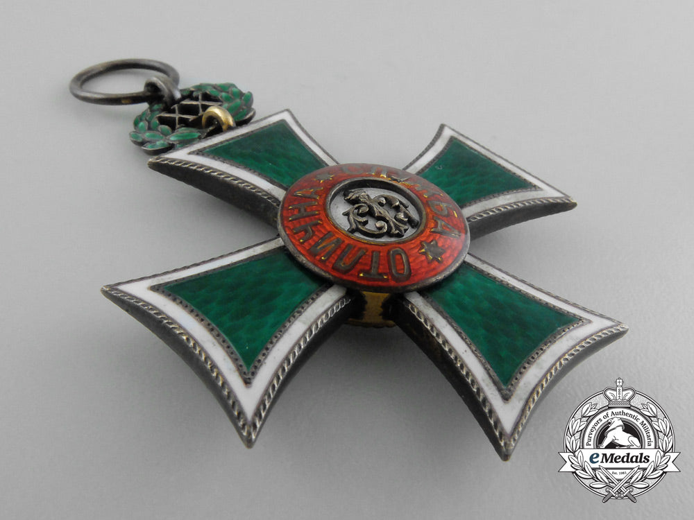 a_bulgarian_long_service_cross_for_twenty_years'_service;(1889-1918)_d_8468