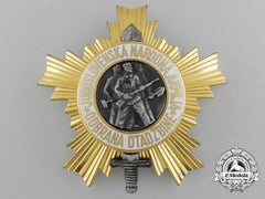 Yugoslavia, Republic. An Order Of The People's Army Ii Class With Gold Star