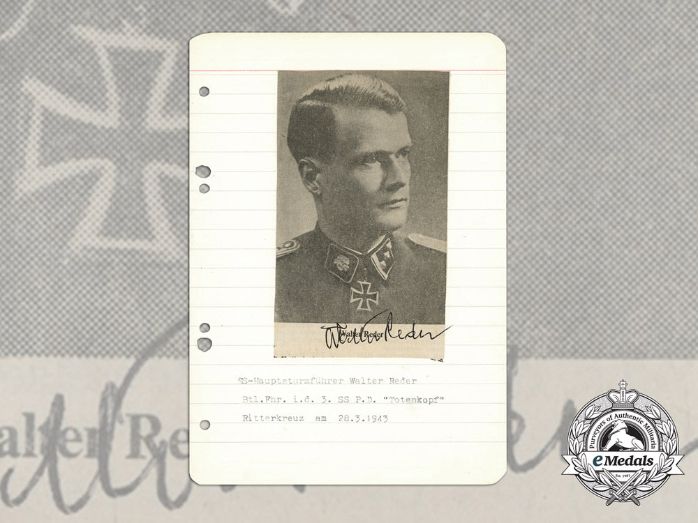 a_wartime_daybook_page_signed_by_ss-_hauptsturmführer&_knight’s_cross_recipient_walter_reder_d_8501
