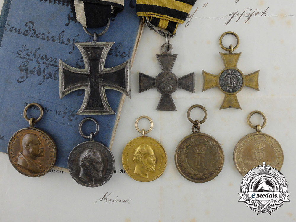 a_fine19_th_century_collection_of_awards&_documents_to_the_royal_army_of_württemberg_d_8525_2
