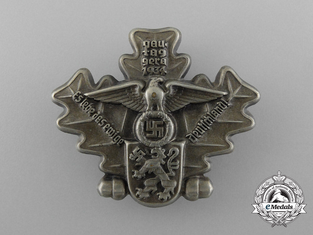 a1934_gera_district_council_day“_long_live_the_eternal_germany”_badge_by_wernstein_d_8611