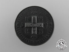 A 1935 Marburg 26Th Reserve “Green” Corps Meeting Badge