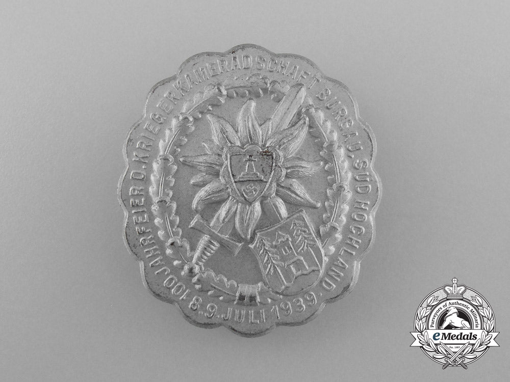 a100-_year_anniversary_of_the_veteran_warriors_of_burgau-_south_highland_badge_d_8679