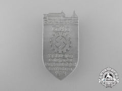 A 1939 Gotha National Socialist Factory Cell Organization Meeting Of The German Labour Front Badge By G. Danner