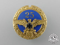A 25-Year National Socialist German Naval Association Membership Badge