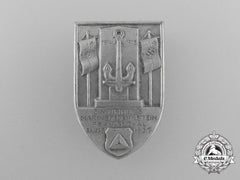 A 1937 Frankental Inauguration Of The Naval Memorial Badge