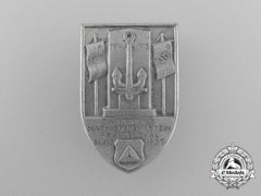 A 1937 Frankental Inauguration Of The Naval Memorial Badge