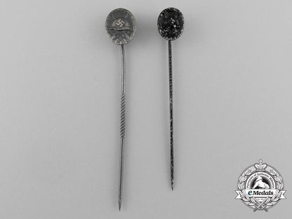 a_grouping_of_two_second_war_german_miniature_wound_badge_stick_pins_d_8762_1