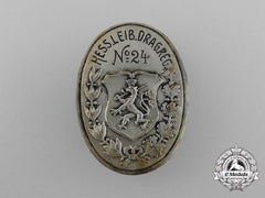 A Commemorative Badge For The Großherzogliche Hessische Leib-Dragoner Regiment 24