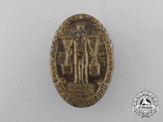 a_third_reich_period_district_hamburg_hans_hummel_commemorative_badge_d_8775