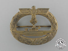 A Kriegsmarine Submarine War Badge By Friedrich Orth