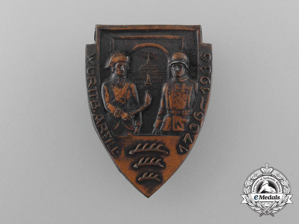 a_badge_for_the100-_year_anniversary_of_the_württemberg_artillery_d_8830