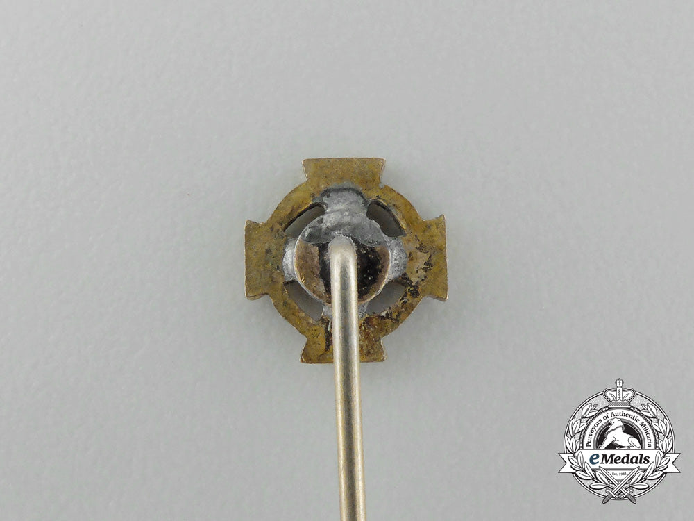 a_cased_german40-_year_faithful_service_cross;_first_class_by_deschler&_sohn;_with_miniature_stick_pin_d_8843_1