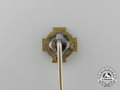 a_cased_german40-_year_faithful_service_cross;_first_class_by_deschler&_sohn;_with_miniature_stick_pin_d_8843_1