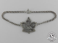 A Canadian Second War Rcaf Middle Eastern Theatre Id Bracelet