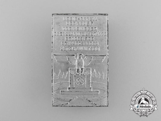 a1938_schwarzenberg_nsdap_kreis-_appell_and_blessing_of_the_flag_ceremony_badge_by_fechler_of_bernsbach_d_8932