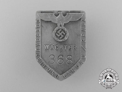 a_landau/_pfalz_construction_management_guard’s_badge_d_8940