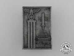 A 1938 Gautag Dessau-Magdeburg-Annhalt Badge By Alexander Wollram