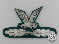 A Hungarian Officers Frontier Guard Bullion Badge