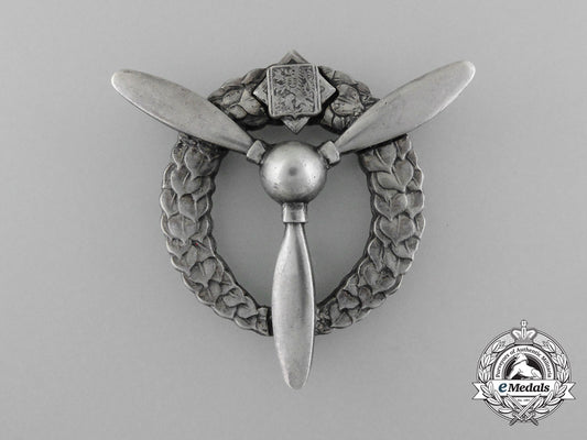 czechoslovakia._a_flight_mechanic_and_ground_air_mechanic_badge_in_silver,_c.1941_d_9068