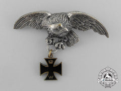A German Trench Art Eagle With An Iron Cross 1914