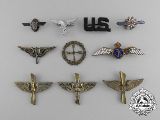 international._a_lot_of_aviation_insignia&_pins_d_9094_1