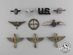 International. A Lot Of Aviation Insignia & Pins