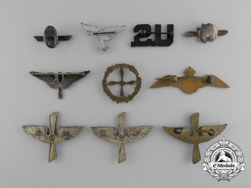 international._a_lot_of_aviation_insignia&_pins_d_9095_1