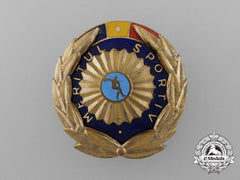 A Romanian Order Of Sport Merit; 3Rd Class,