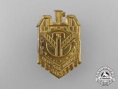 A 1933 German Labour Front “German Week” Celebration Badge