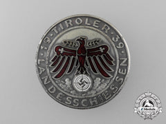 A 1939 Tirol Landesschiessen Silver Grade Shooting Award Medal