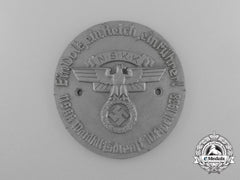A 1938 Nskk Electoral Services Badge By Richard Sieper & Söhne