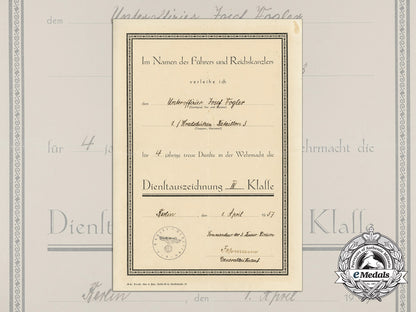 an_award_document_for_wehrmacht_long_service_award_to_the_kradschützen_d_9201