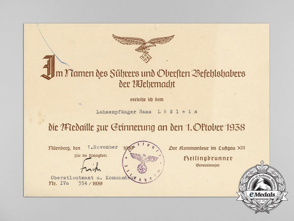 a1939_award_document_for_sudetenland_medal_d_9225_1