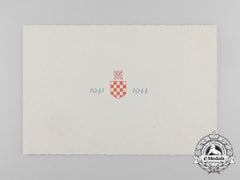 An Official Invitation For 3D Year Of Ndh, 1941-1944