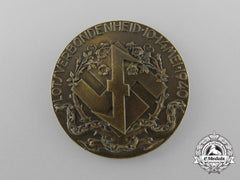 A 1940 Dutch National Socialist Movement (Nsb) Lotsverbondenheid Medal