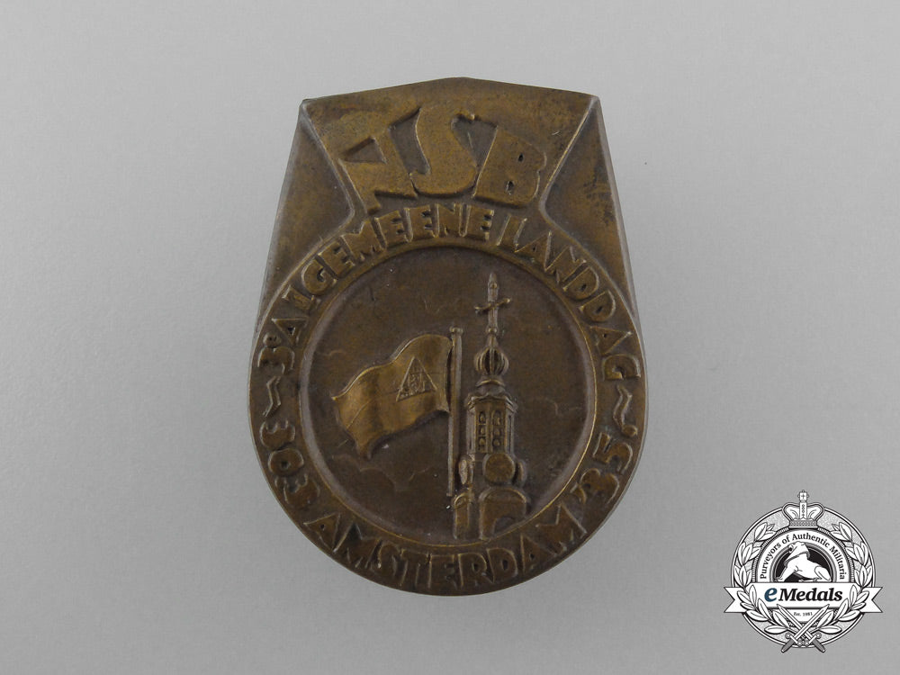a1935_national_socialist_movement_in_the_netherlands3_rd_general_diet_in_amsterdam_badge_d_9292