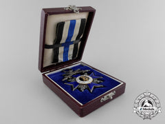 A Cased Bavarian Military Merit Order, 4Th Class With Swords