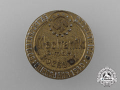 A Unique Private Company 1940 Mechanik G.m.b.h Rocklitz Summer Sport Day Badge